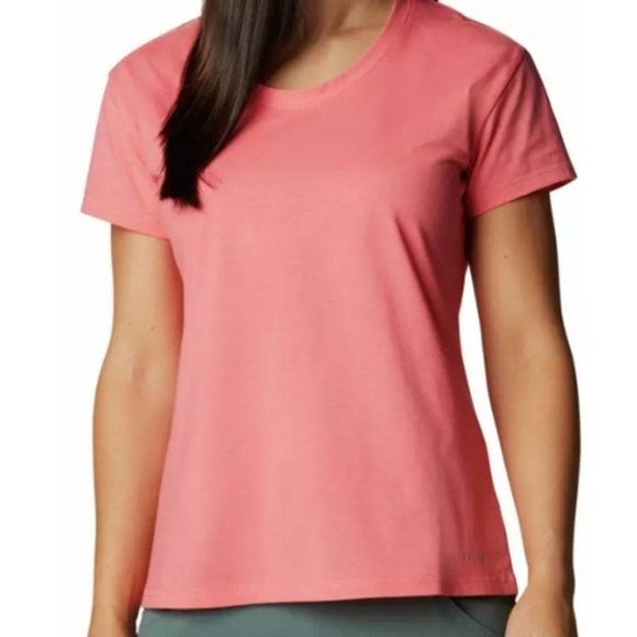 Columbia Tops - Columbia Sun Trek UPF50 Protection Hiking Outdoors Short Sleeve